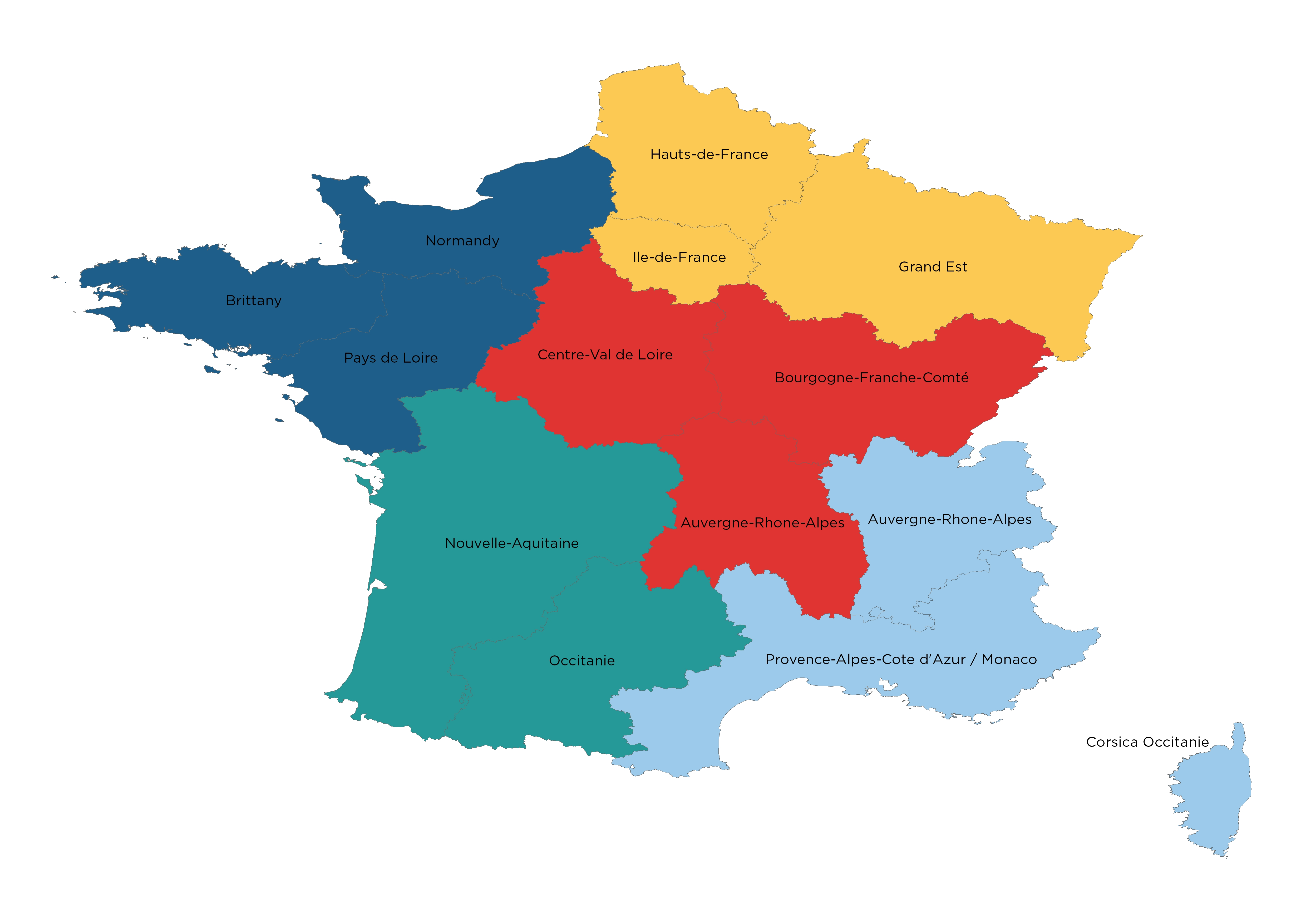 Detail Frankreich Karte Regionen Nomer 21