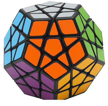 Detail Rubiks Cube Dreieck Nomer 18