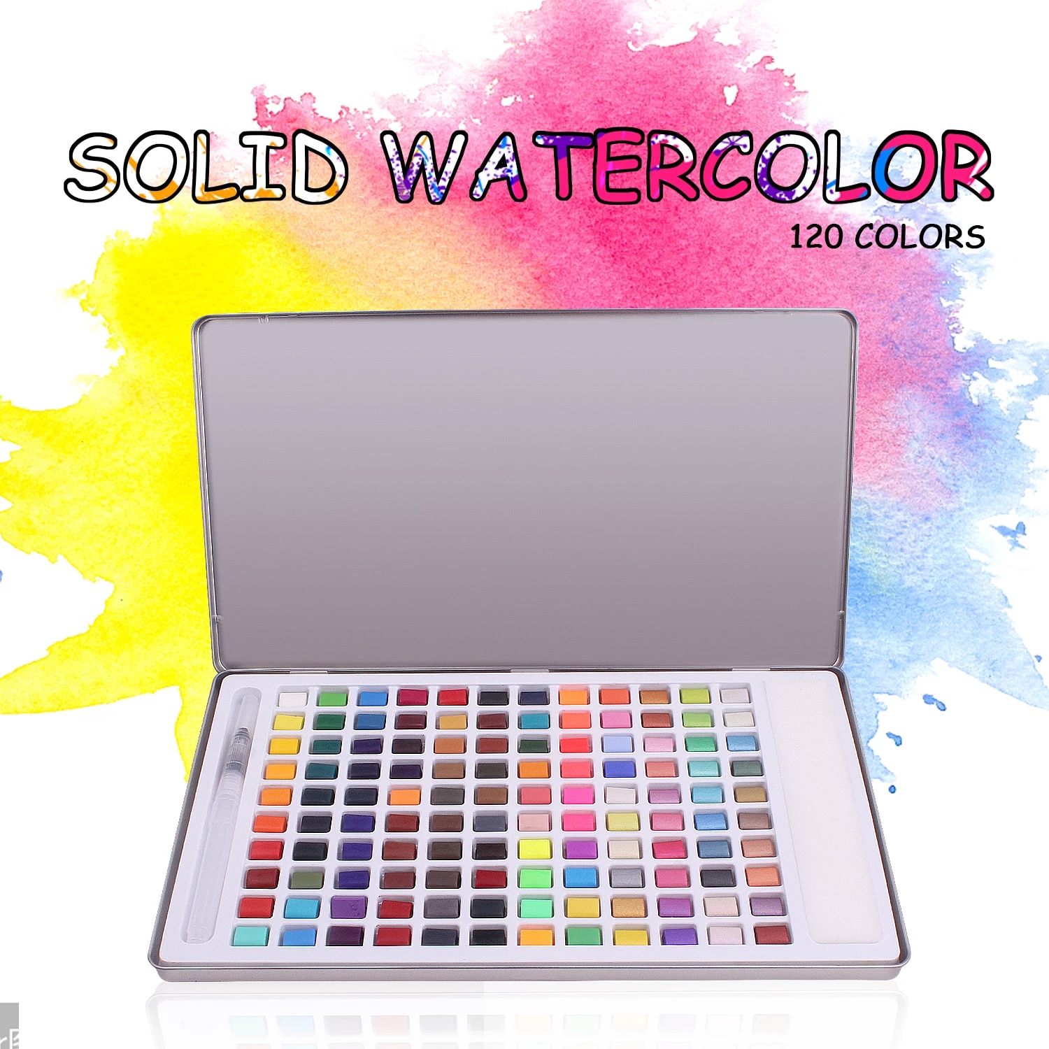 Detail Aquarell Wandfarbe Nomer 9