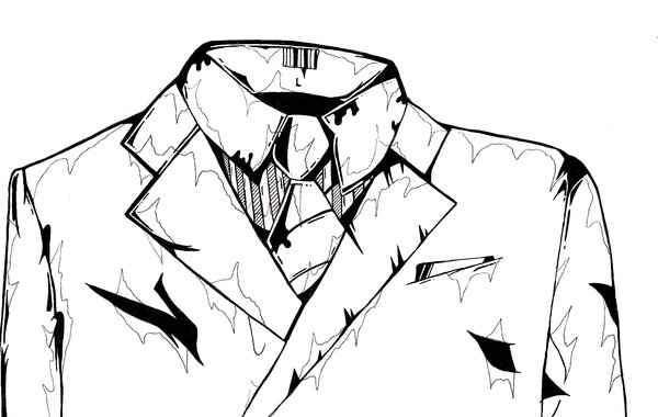 Detail Suit Drawing Nomer 5