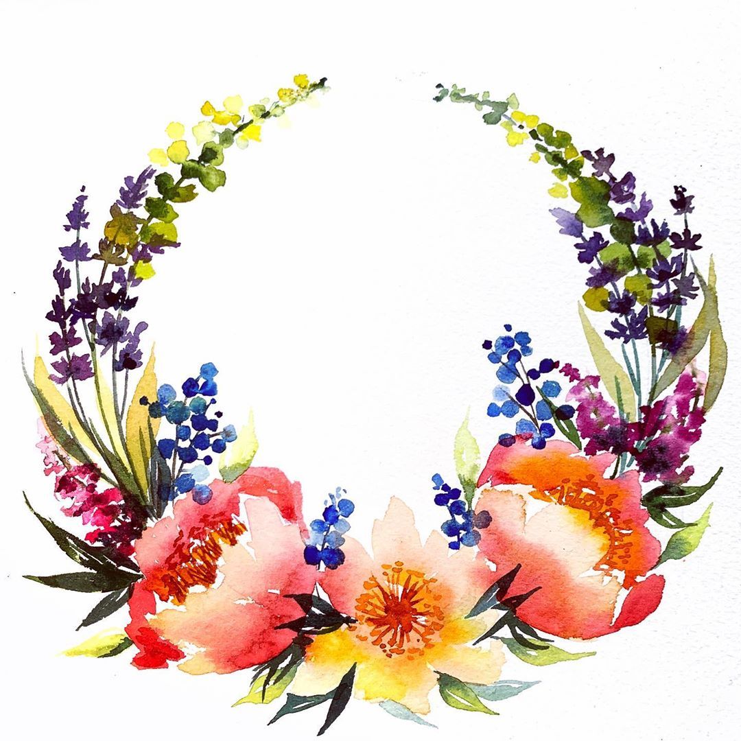 Blumenkranz Gemalt - KibrisPDR