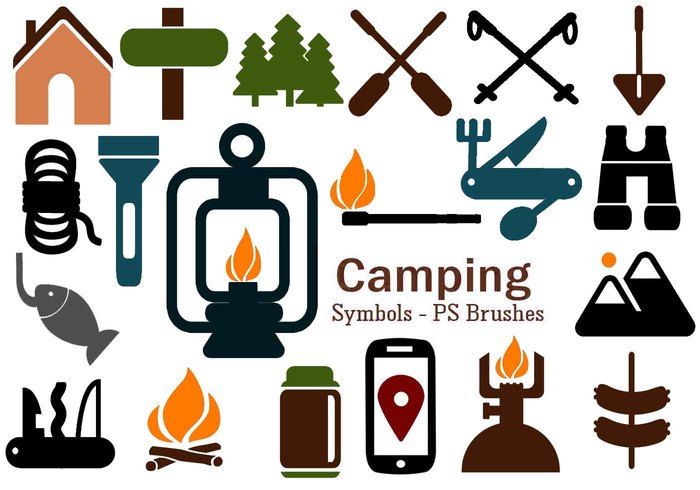 Detail Camping Symbol Nomer 10