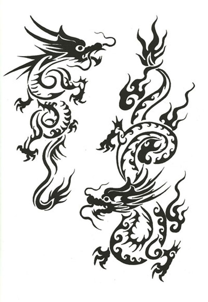 Detail Chinesischer Drache Tattoo Nomer 5