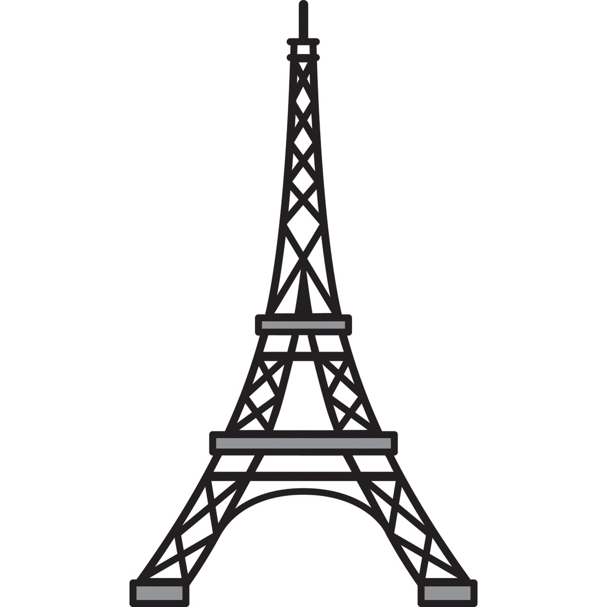 Detail Eiffelturm Material Nomer 13