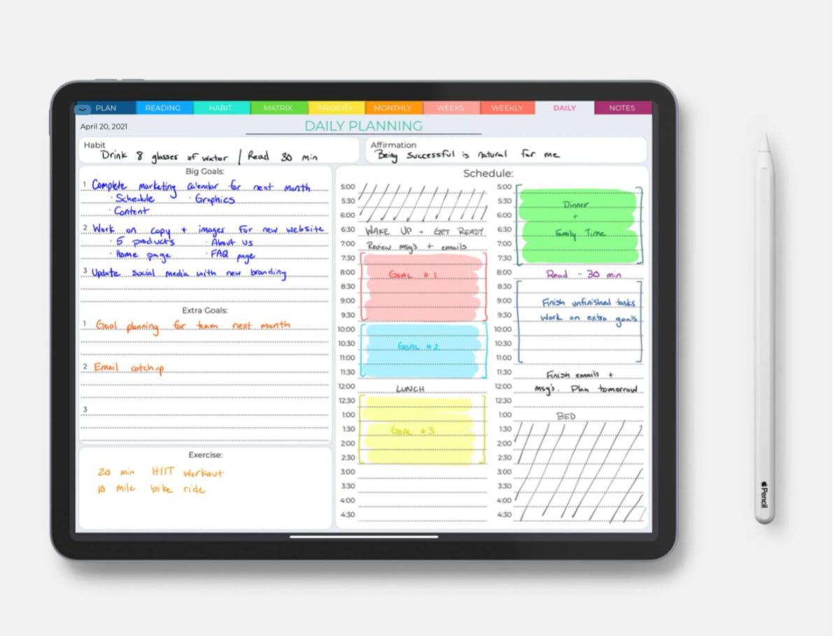 Detail Personal Organizer Planner Nomer 11