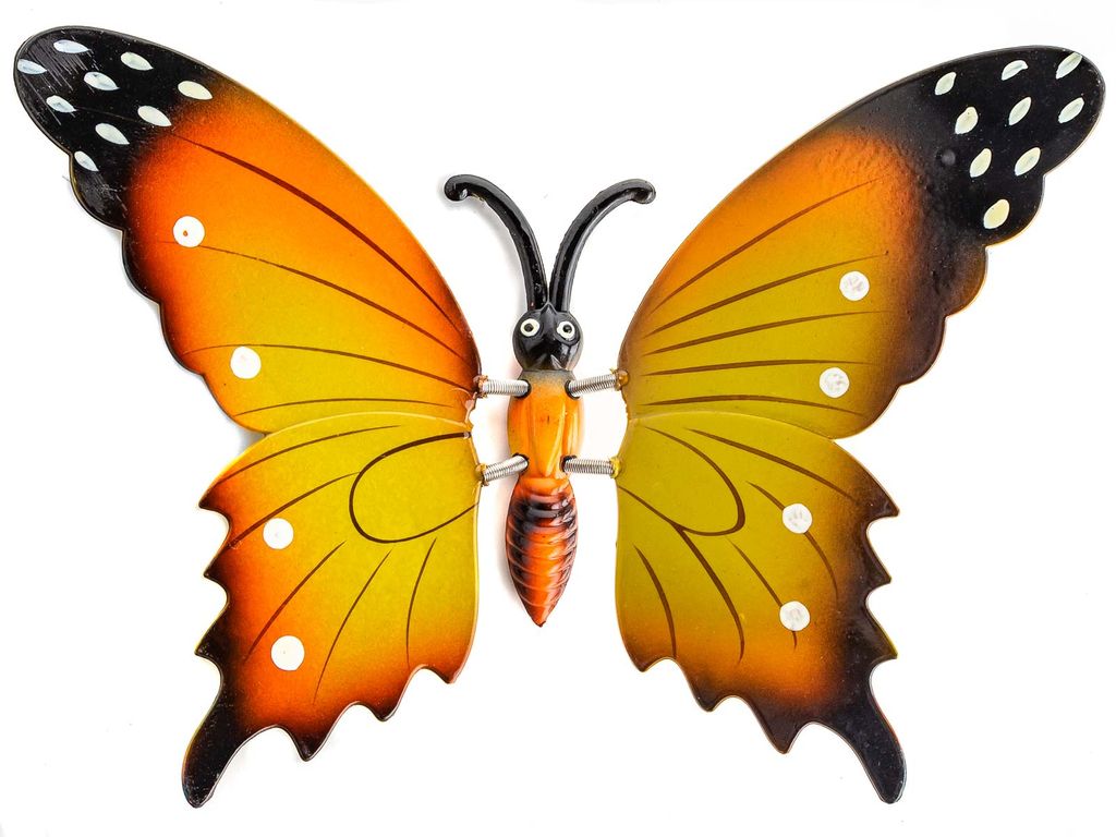 Download Schmetterling Schwarz Orange Nomer 28