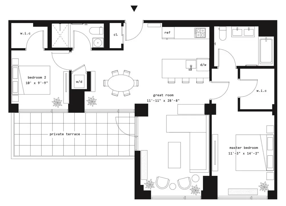 Detail Terrace Plan Drawing Nomer 21