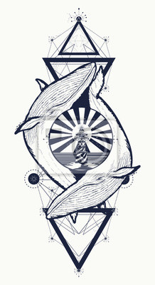 Detail Leuchtturm Tattoo Skizze Nomer 5