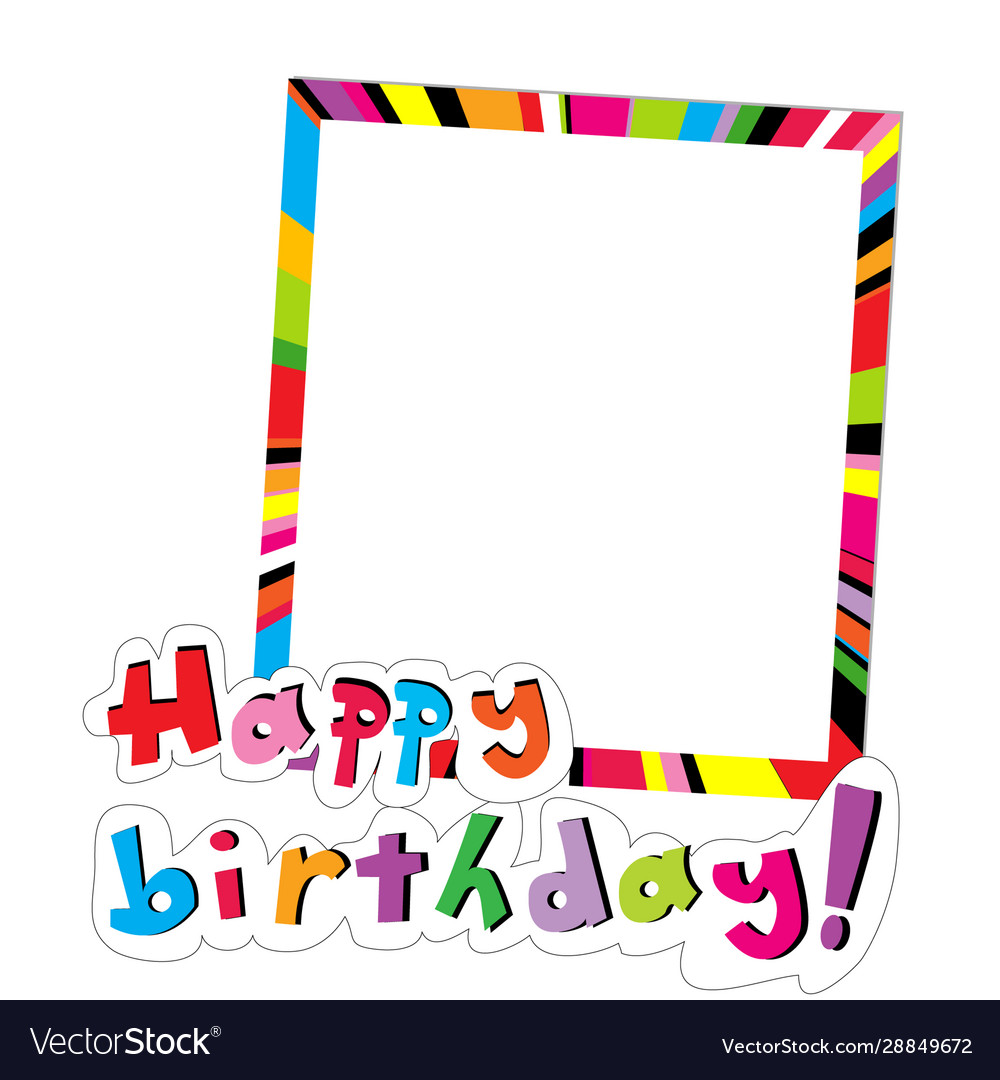 Birthday Frame - KibrisPDR