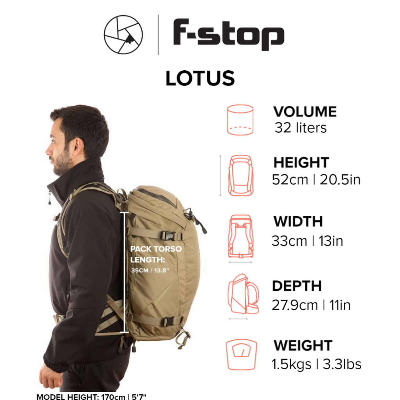 Detail F Stop Lotus Backpack Nomer 8