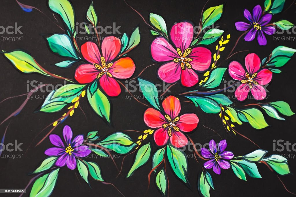 Detail Foto Lukisan Bunga Nomer 42