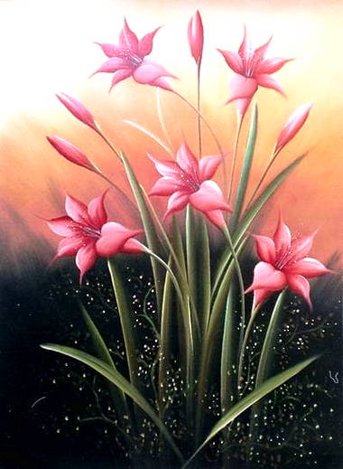 Detail Foto Lukisan Bunga Nomer 7