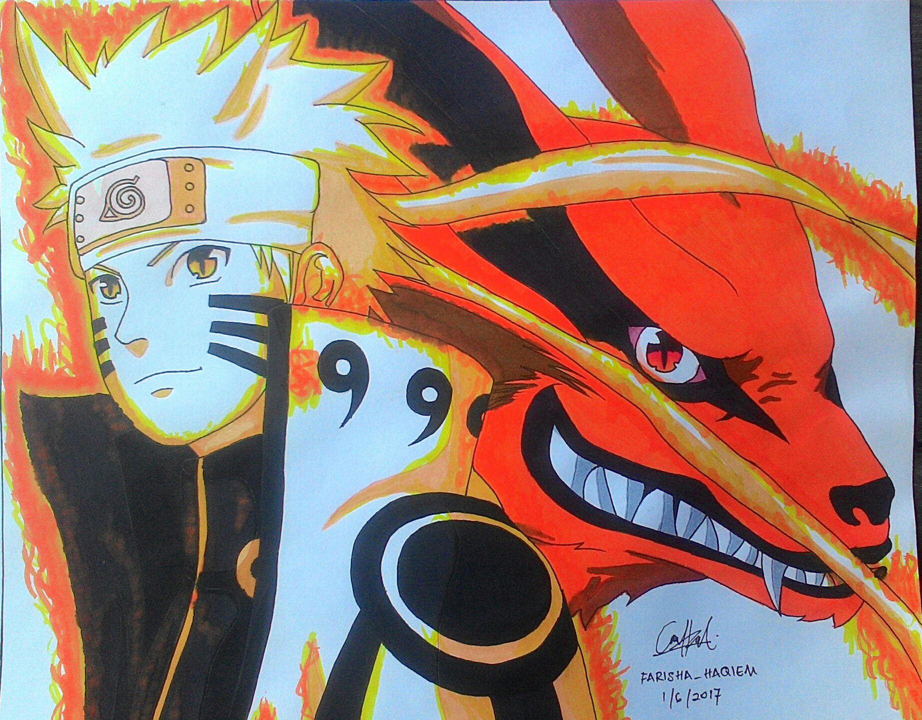 Detail Foto Lukisan Naruto Nomer 54