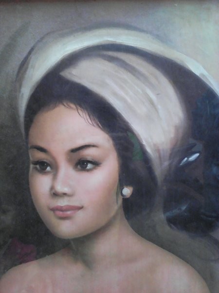Detail Foto Lukisan Wanita Cantik Nomer 8