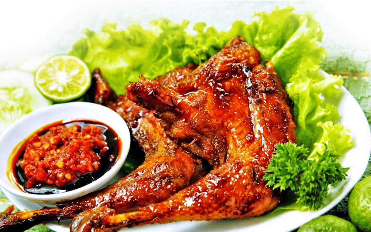 Detail Foto Makanan Ayam Bakar Nomer 15