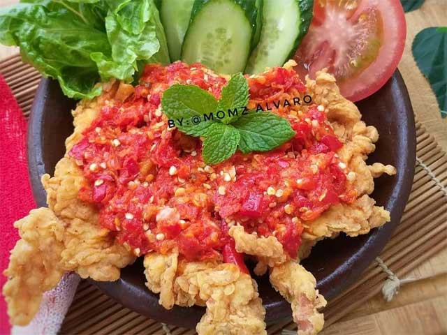 Detail Foto Makanan Ayam Geprek Nomer 11