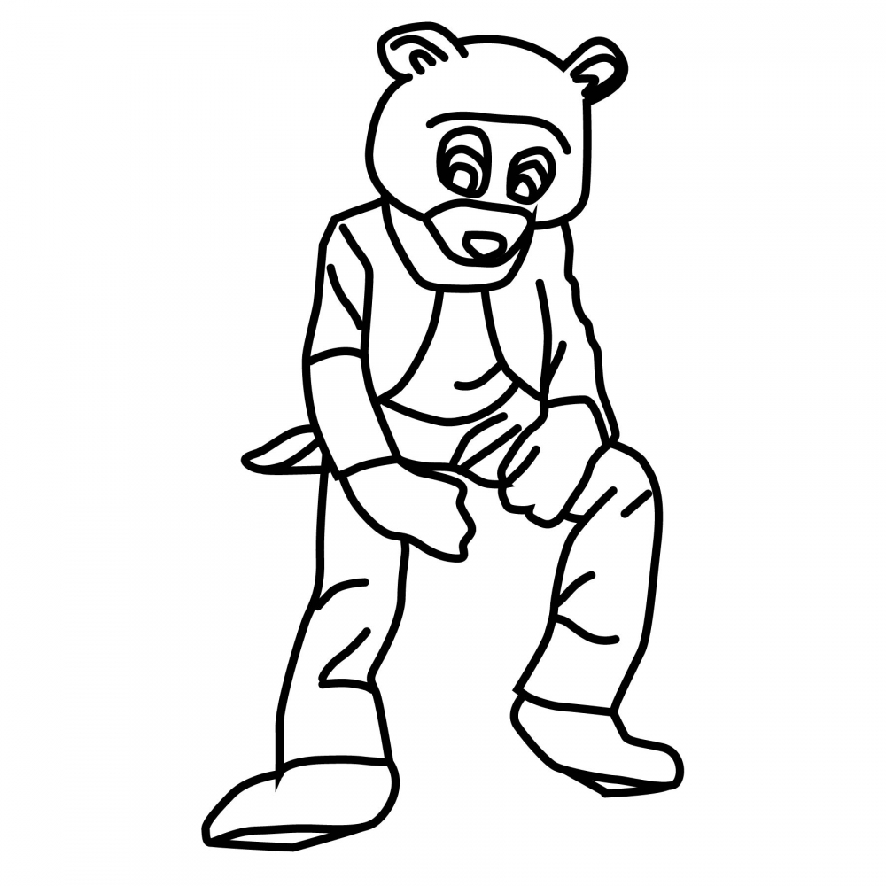 Detail Kanye West Jumping Nomer 21