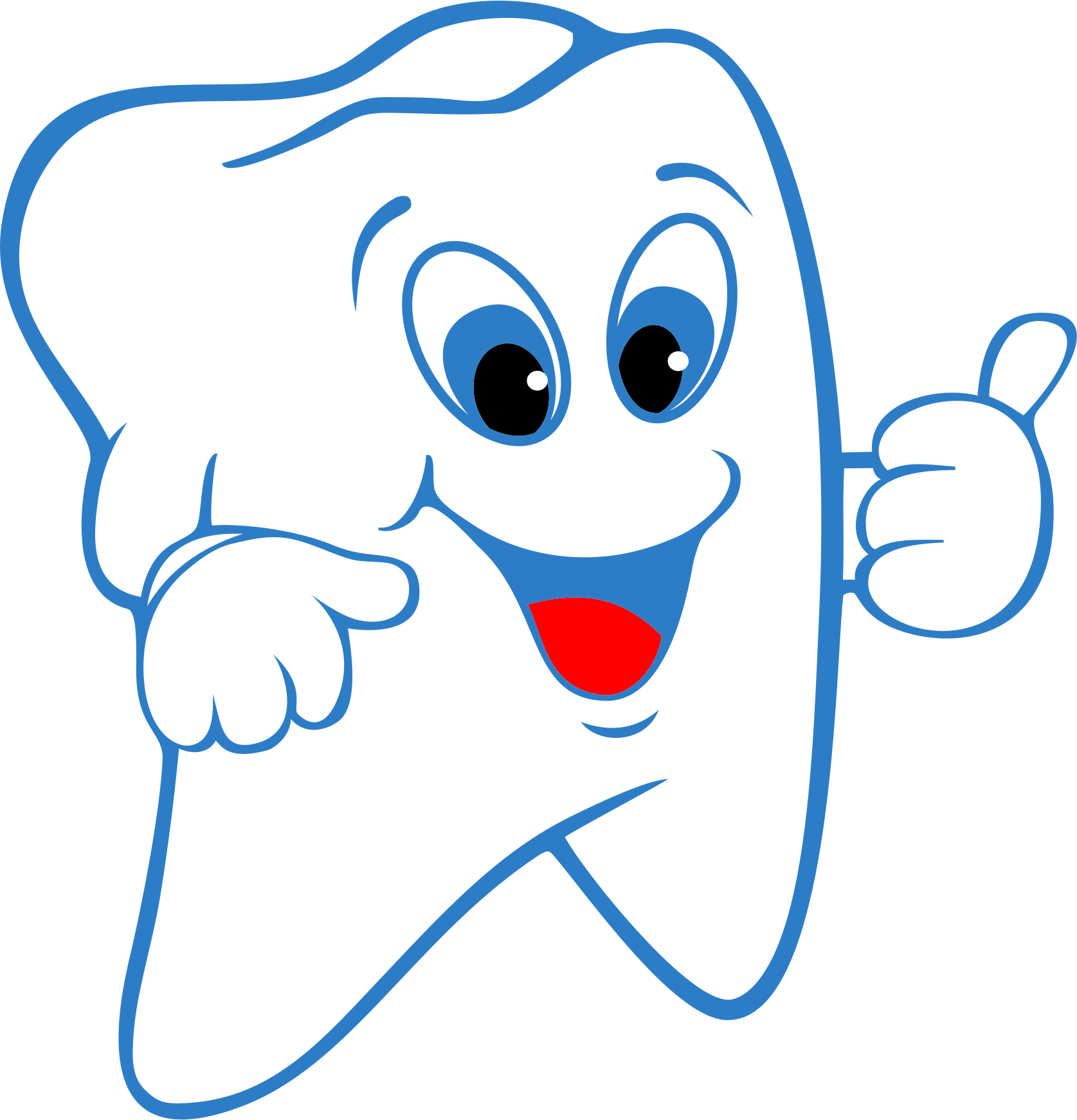 Cartoon Tooth - KibrisPDR