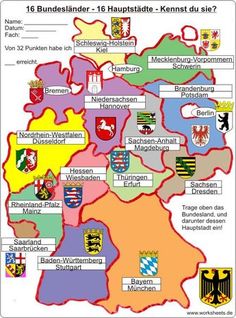 Detail Deutschland Karte Politisch Nomer 15