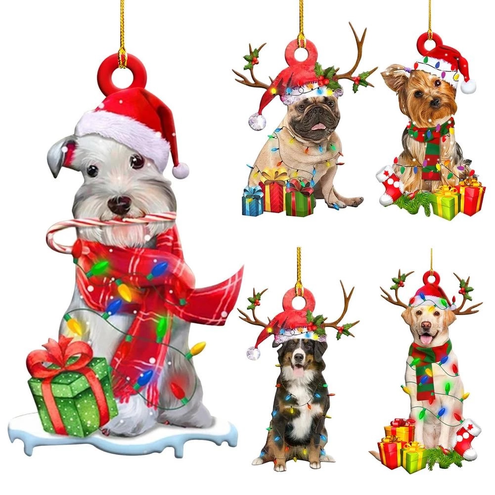 Detail Dog Christmas Nomer 9