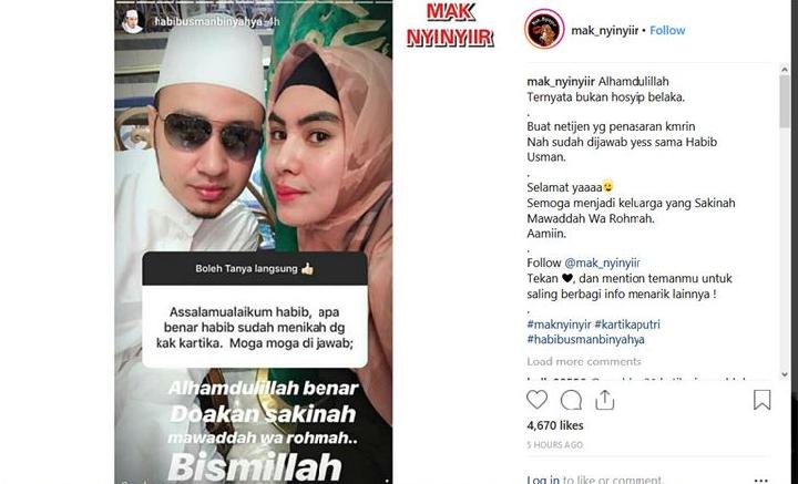 Detail Foto Mantan Istri Habib Usman Bin Yahya Nomer 40