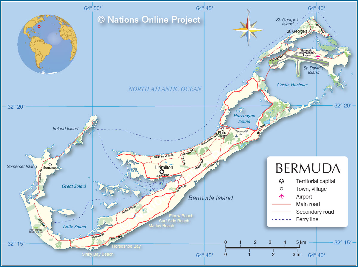 Detail Foto Map Bermuda Nomer 15