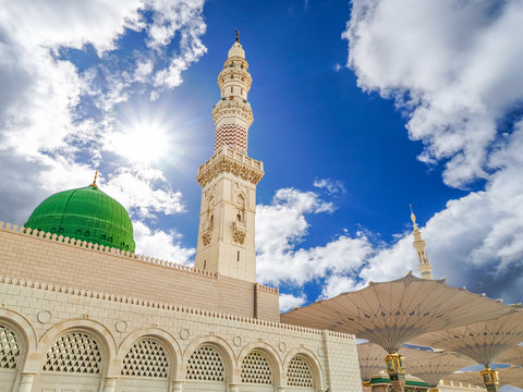 Detail Foto Masjid Nabawi Madinah Nomer 16