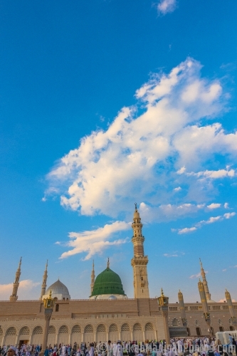 Detail Foto Masjid Nabawi Madinah Nomer 37