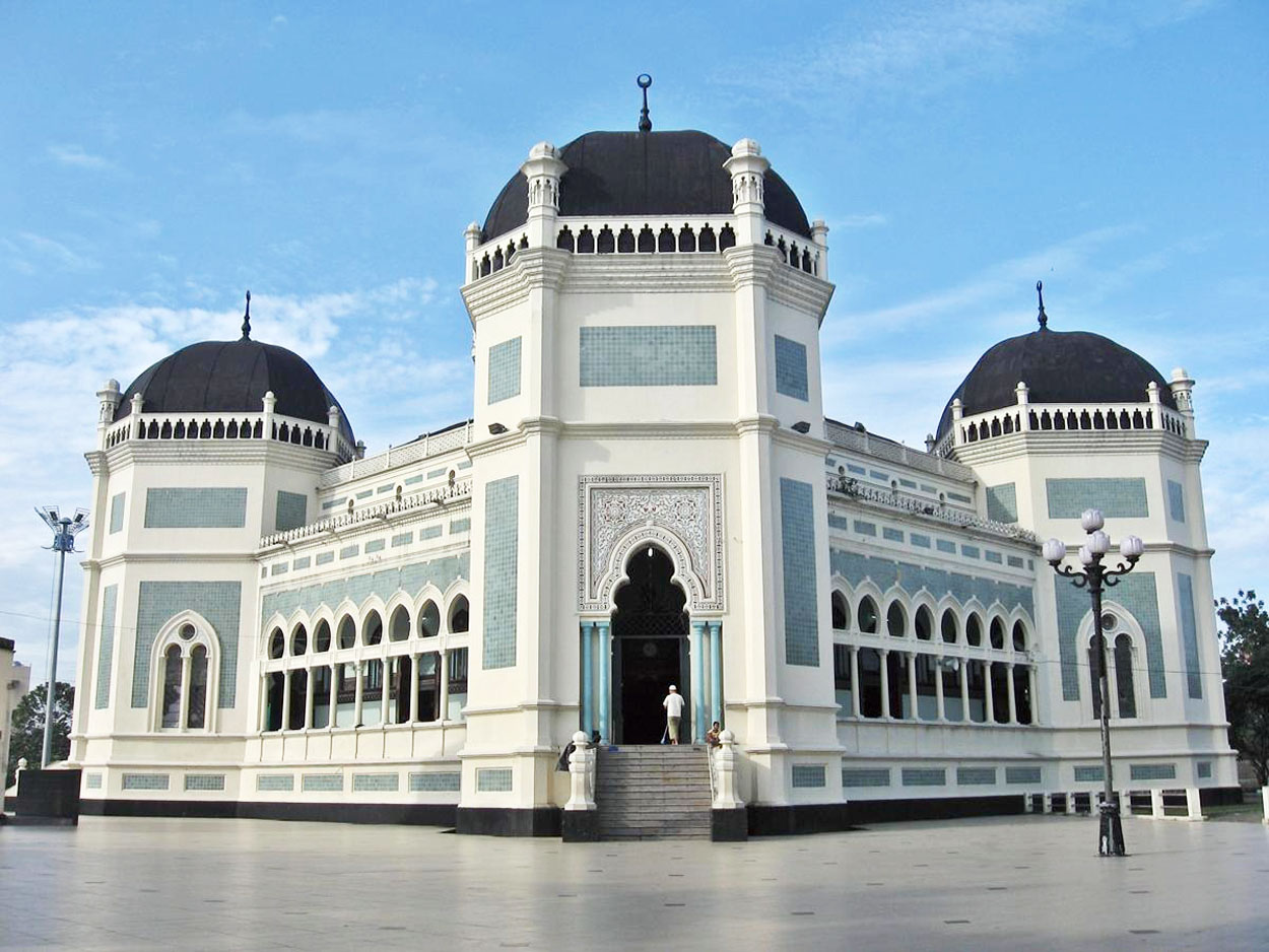 Download Foto Masjid Raya Medan Nomer 3