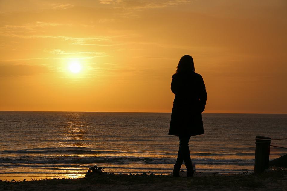 Detail Foto Matahari Terbenam Di Pantai Nomer 7