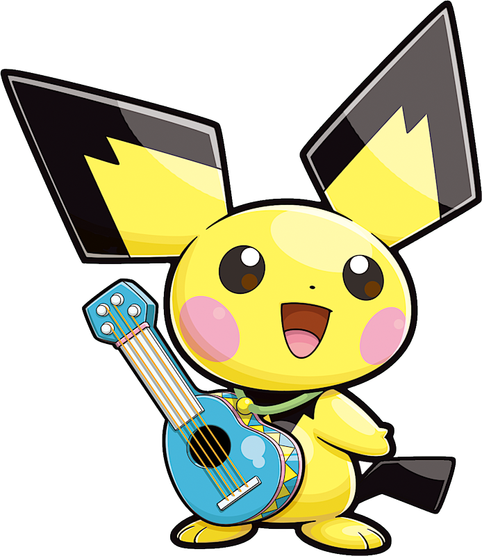 Detail Pichu Gold Nomer 16