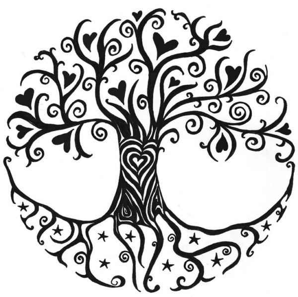 Detail Arbol De La Vida Para Colorear Nomer 7