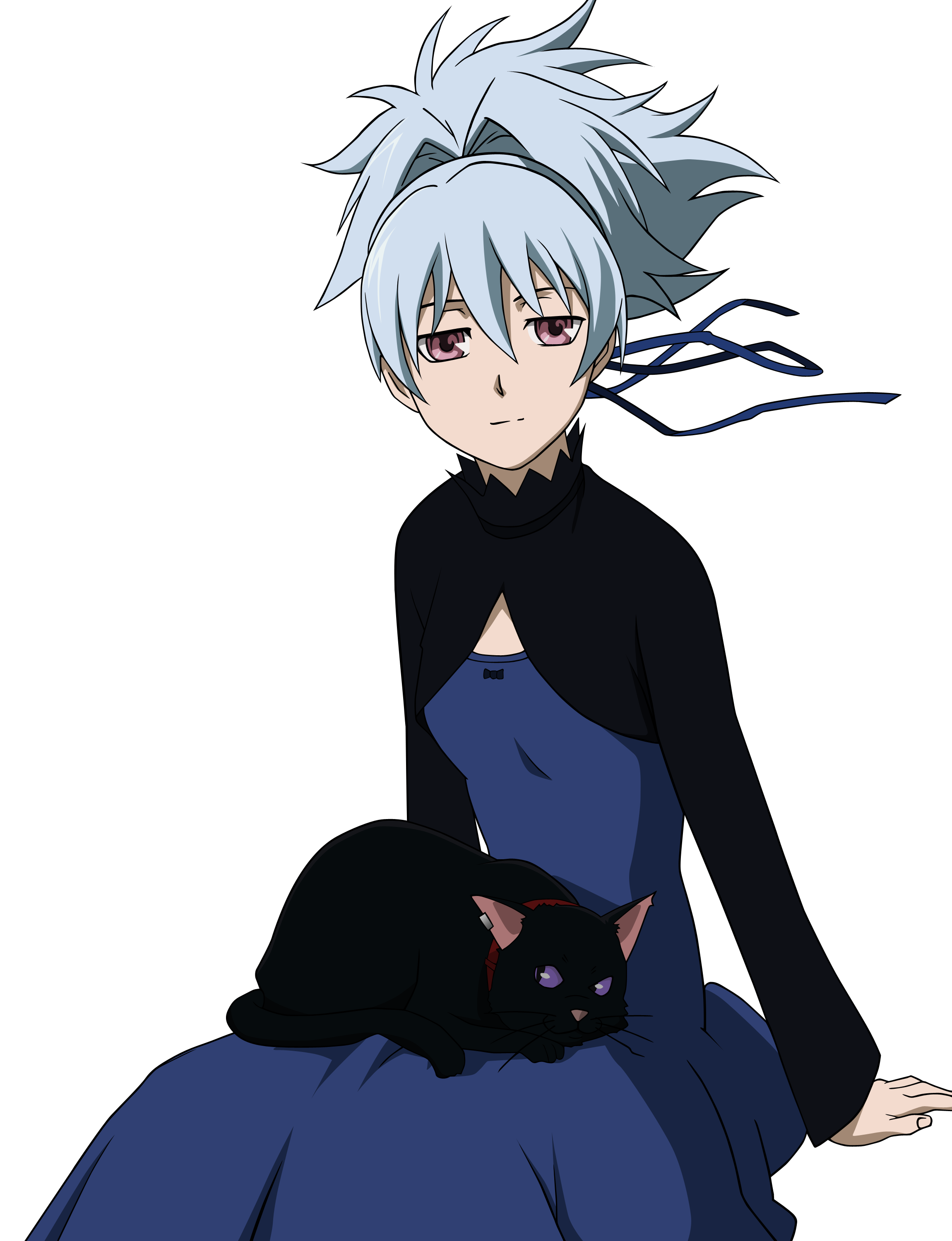 Detail Darker Than Black Render Nomer 27