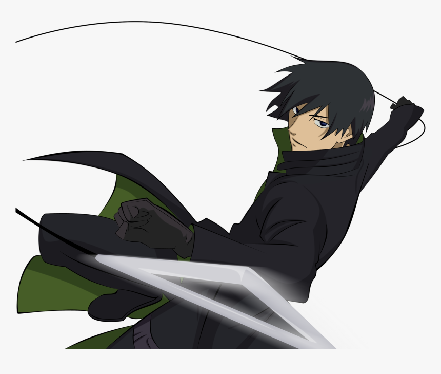 Detail Darker Than Black Render Nomer 4