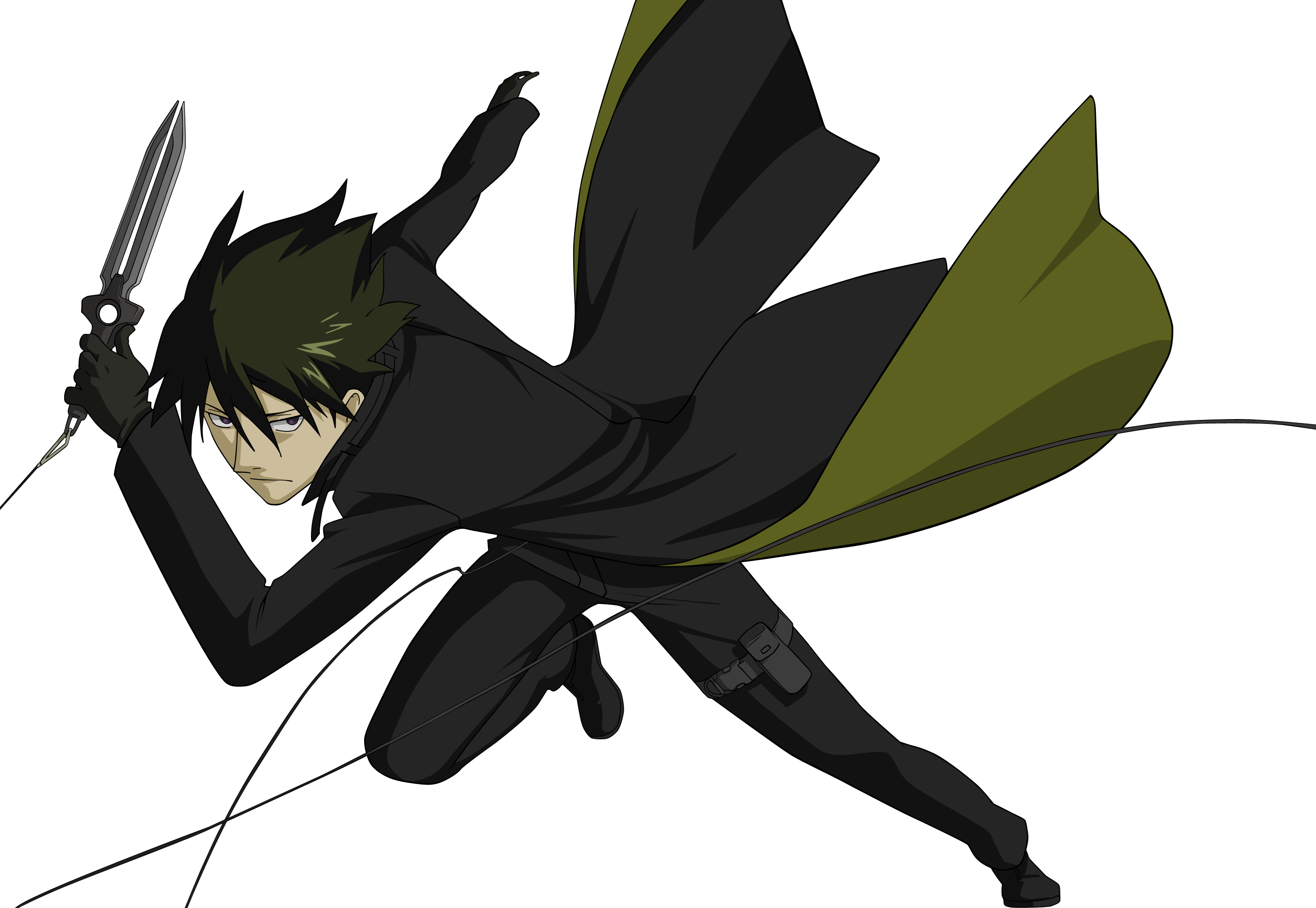 Detail Darker Than Black Render Nomer 6
