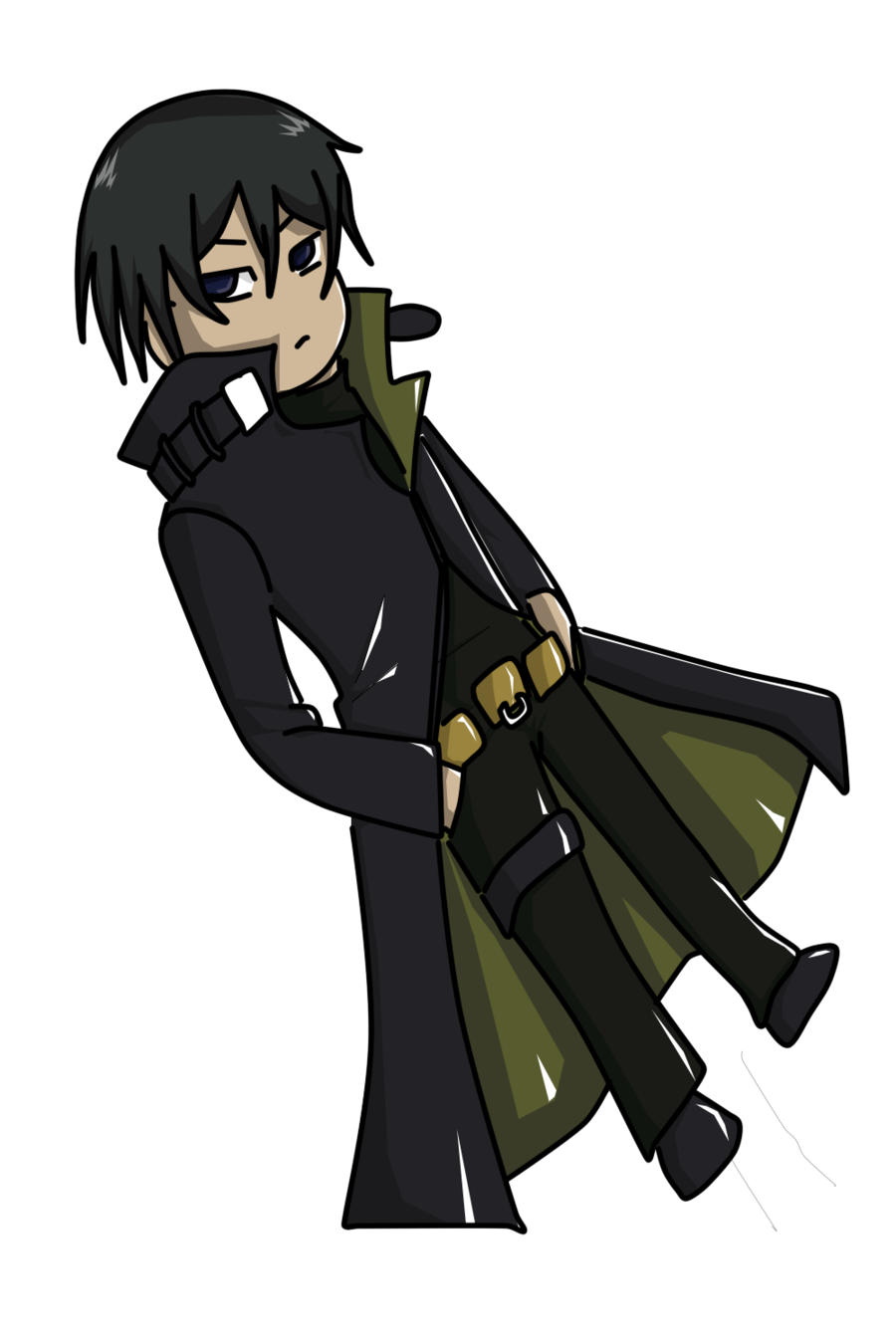 Detail Darker Than Black Render Nomer 7