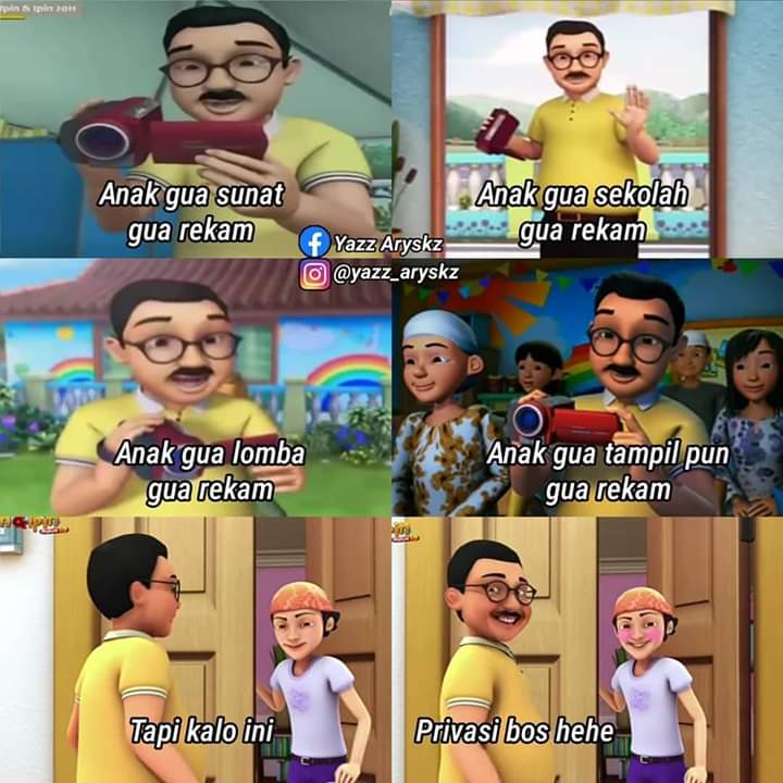 Detail Foto Meme Upin Ipin Lucu Nomer 55