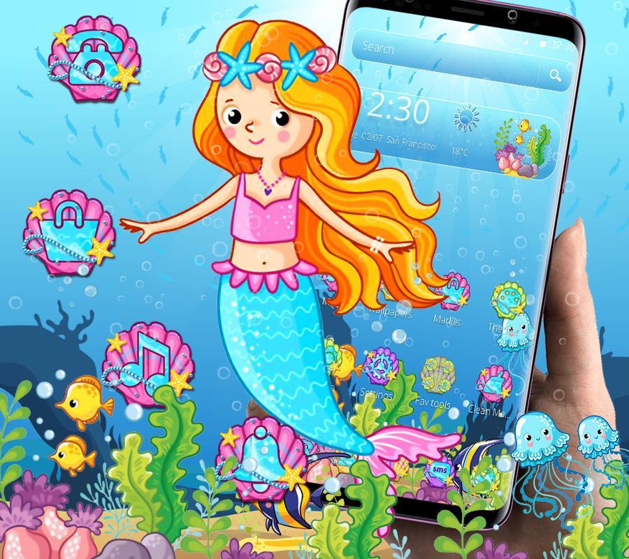 Detail Foto Mermaid Kartun Nomer 19