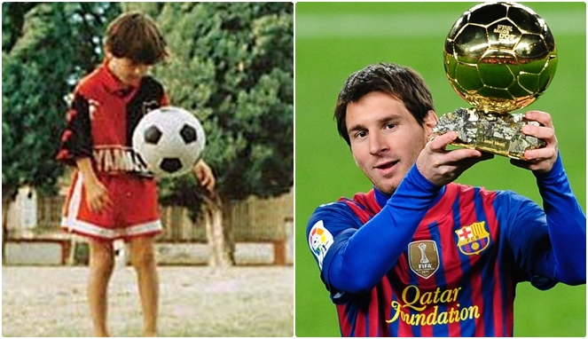 Detail Foto Messi Kecil Nomer 34