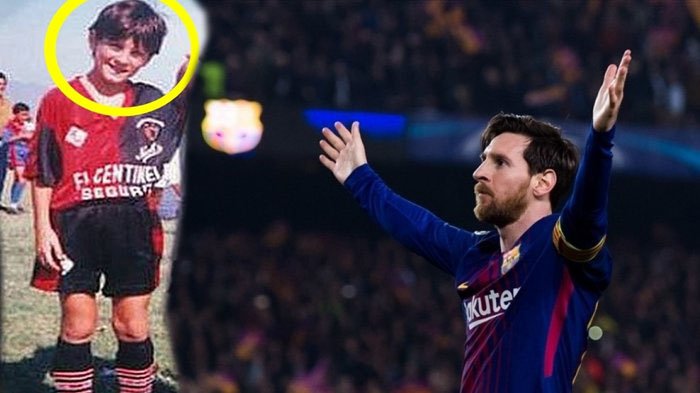 Detail Foto Messi Kecil Nomer 7