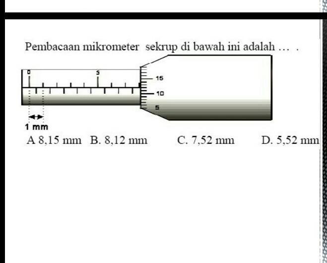 Detail Foto Mikrometer Sekrup Nomer 40