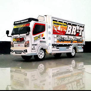 Detail Foto Miniatur Truk Oleng Nomer 45