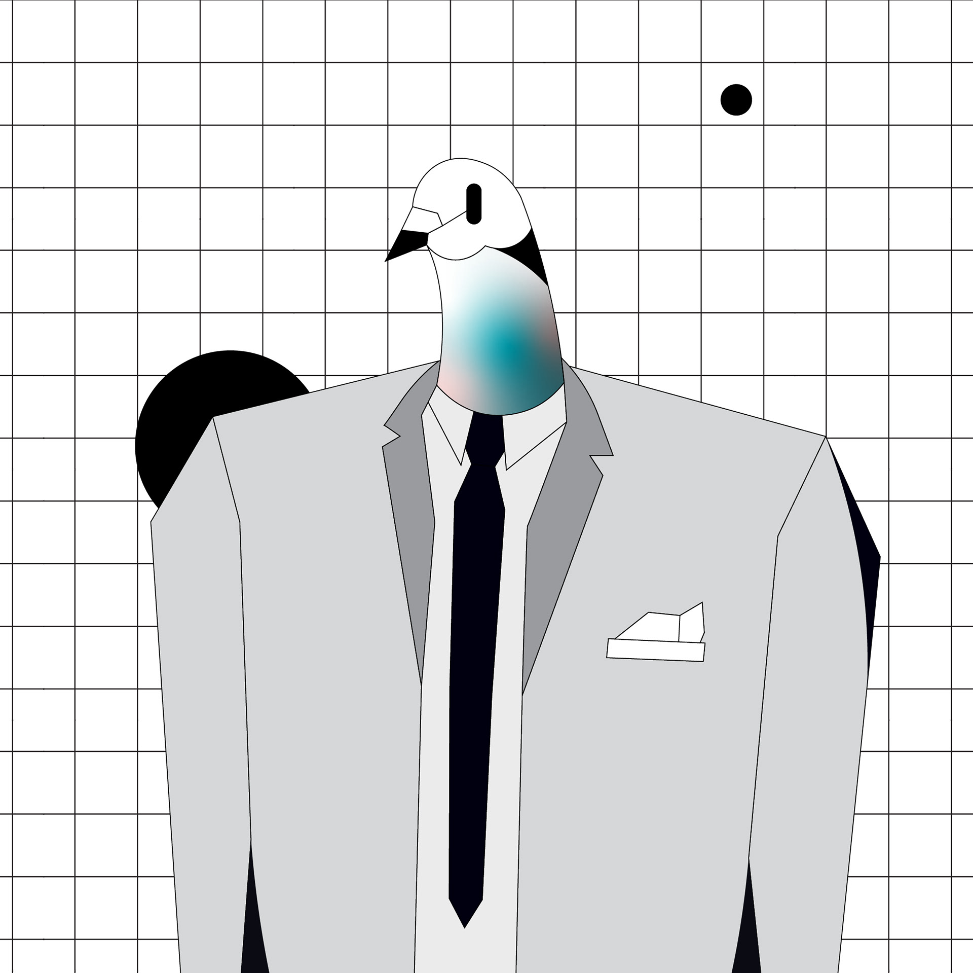 Detail Grauer Anzug Krawatte Nomer 6