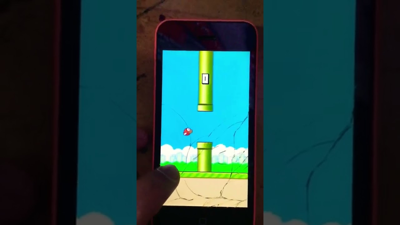 Detail Iphone 5c With Flappy Bird Nomer 2