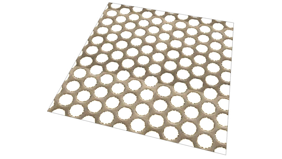 Detail Perforated Metal Pattern Nomer 2