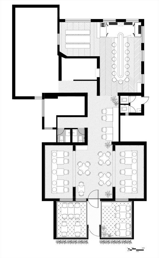 Detail Cafe Grundriss Nomer 17