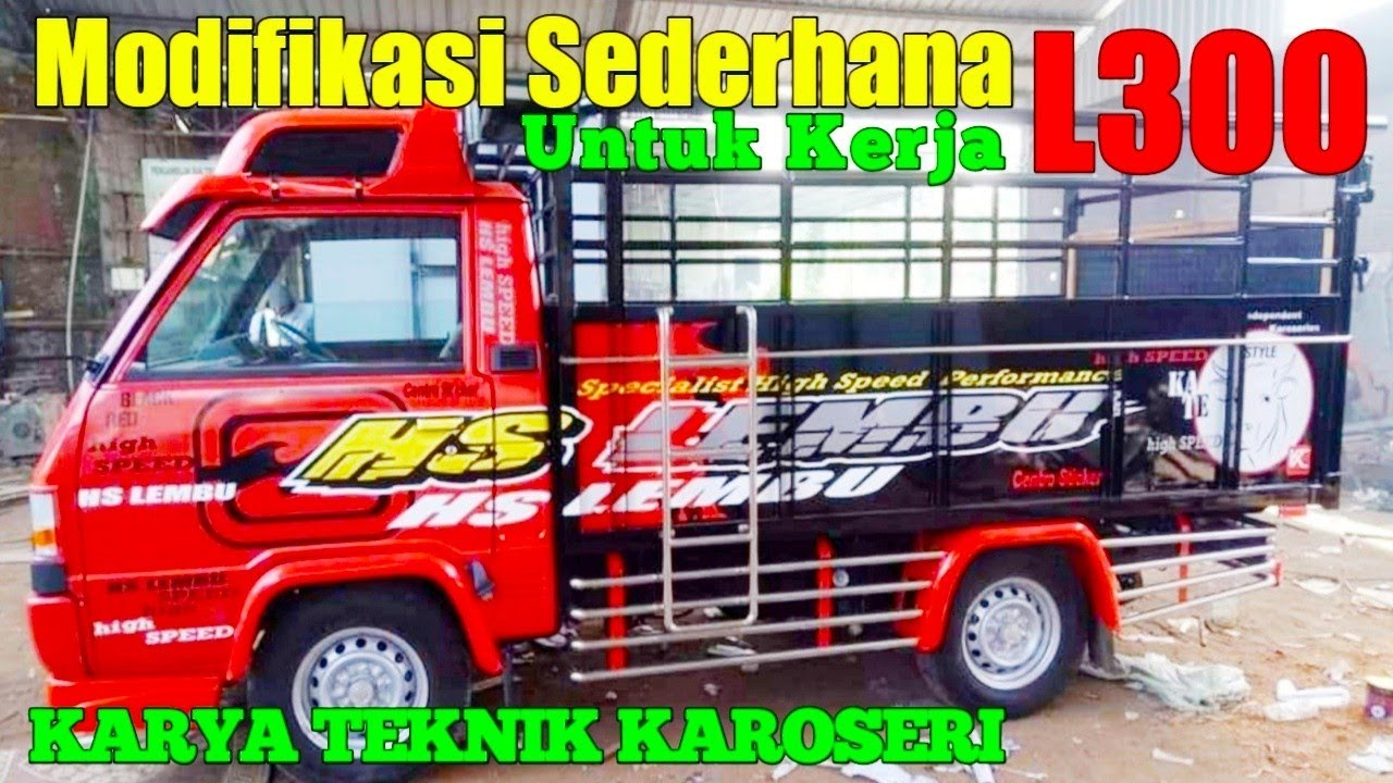 Detail Foto Mobil L300 Modifikasi Nomer 49