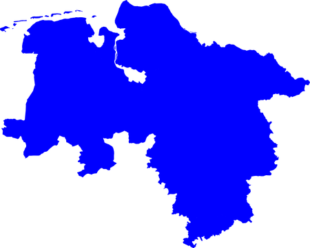 Detail Niedersachsen Karte Umriss Nomer 6