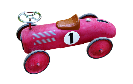 Detail Oldtimer Spielzeugauto Nomer 24