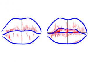 Detail Zeichnen Lippen Nomer 5